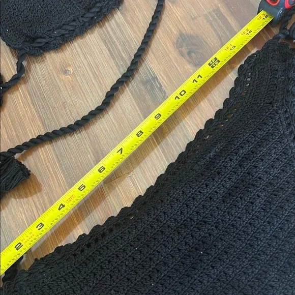 Veronica Beard Black Knitted Bikini Set - Picture 12 of 14